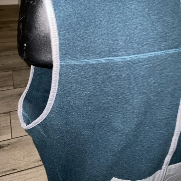 New Mens The Hurley pocket  Peak Fleece Vest Vest Full Zip Jacket Coat sizes - Picture 5 of 9